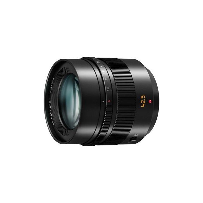 Panasonic H-NS043E Obiettivo Leica DG Nocticron 42.5 mm F1.2 ASPH Micro 4-3 Stabilizzatore POWER O.I.S. Nano Surface Coating colore Nero