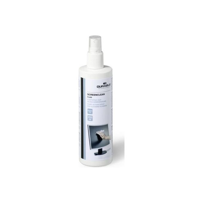 Durable SCREENCLEAN FLUID 250ml Pump-Action Spray