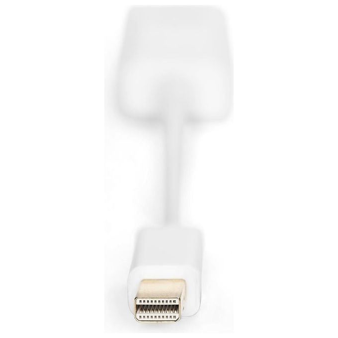 Assmann Electronic AK-340411-001-W Cavo e Adattatore Video 0,15mt Mini DisplayPort HDMI Bianco