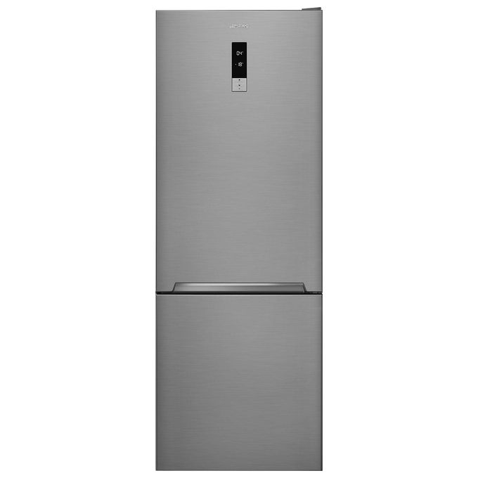 Smeg FC48XDNE Frigorifero Combinato 481 L 192 cm Classe E 41 dB No Frost Total Inverter Display LED colore Inox