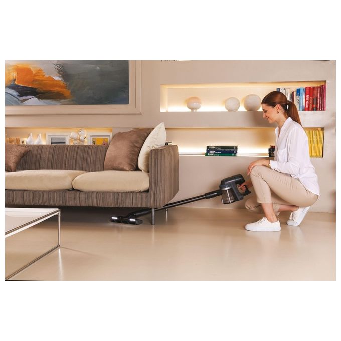Hoover 39401009 HF4 Aspirapolvere senza filo Ciclonico EPA 0,7 L 190 W 80 AW colore Nero Argento