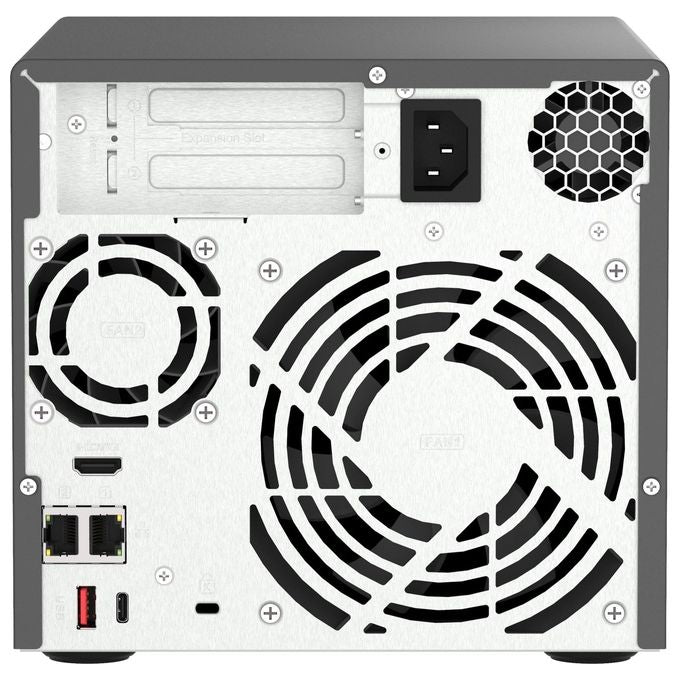 QNAP TVS-H474-I3-8G TVS-H474 NAS Tower Intel Core i3 i3-12100 8 GB DDR4 QuTS hero colore Nero