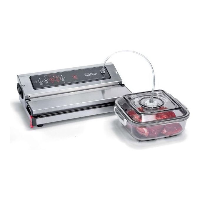 Magic Vac Jumbo 30 macchina per sottovuoto professionale doppia Pompa Acciaio Inox