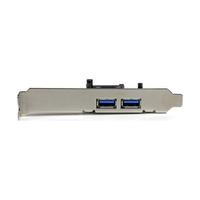 StarTech Adattatore scheda SuperSpeed USB 3.0 con 2 porte PCI Express (PCIe) con UASP - Alimentazione SATA