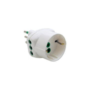 Fme.adattatore 2prese+schuko  10a  82210