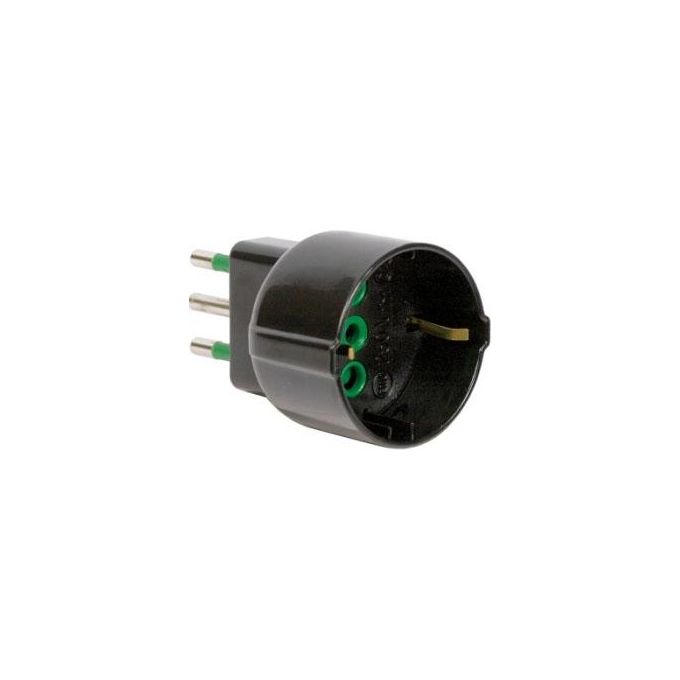 Fme.adattatore Schuko Nera    10a  82121