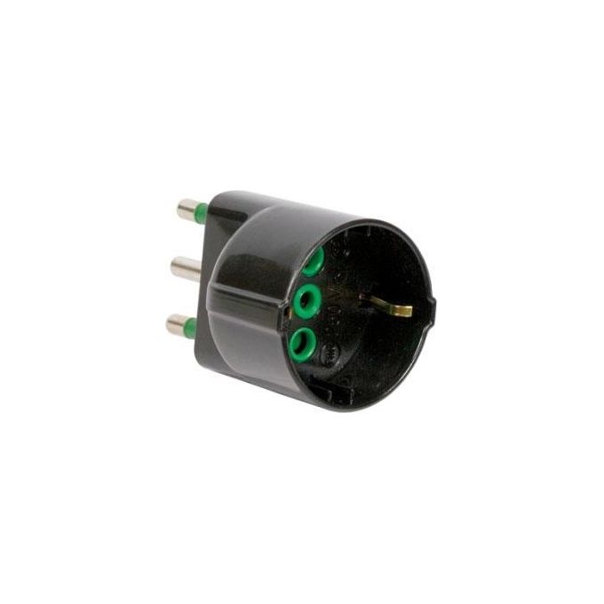 Fme Adattatore Schuko Nera 16A 82131