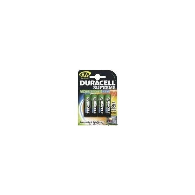 Duracell Pila StayCharged Stilo Mah 2400 4 Pezzi