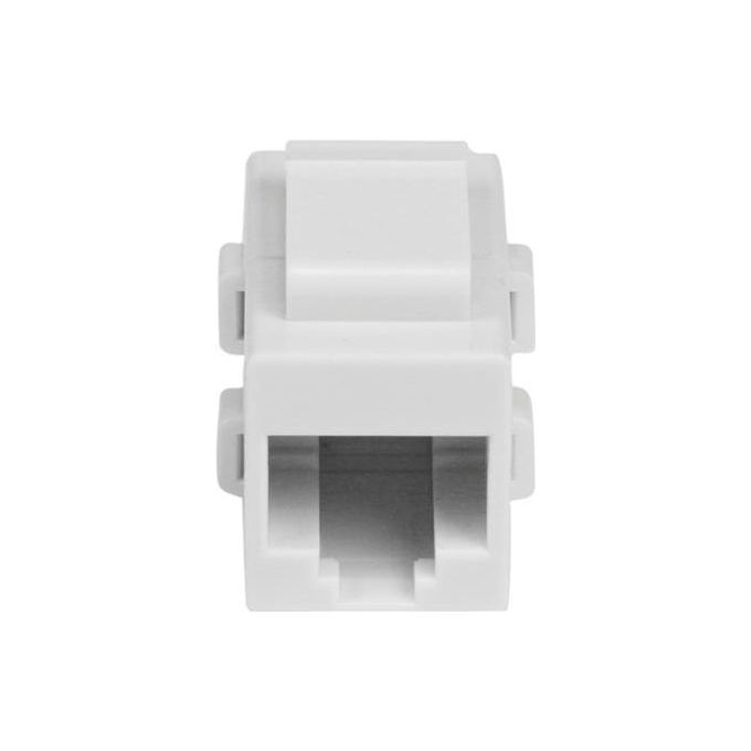 StarTech Accoppiatore di rete jack Keystone RJ45 Cat 6 Bianco F-F