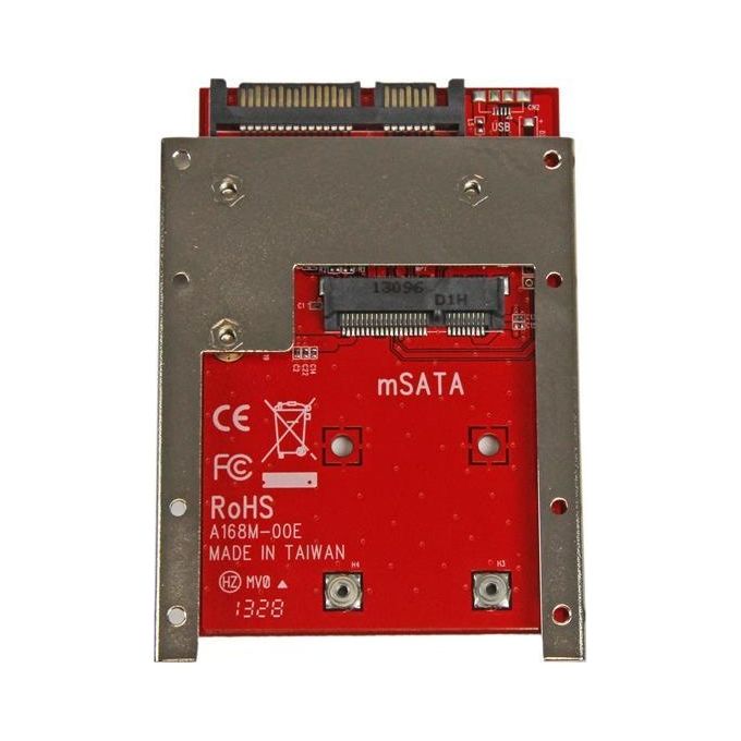 StarTech.com Msata Ssd To 2.5'' Sata Adapter Converter W- Open Frame