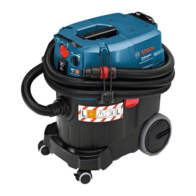 Bosch 0 601 9C3 200 GAS 35 L AFC Professional Aspiratore a Umido e Secco Capacita' 35 L Potenza 1200 W Filtro Auto-pulente colore Nero Blu