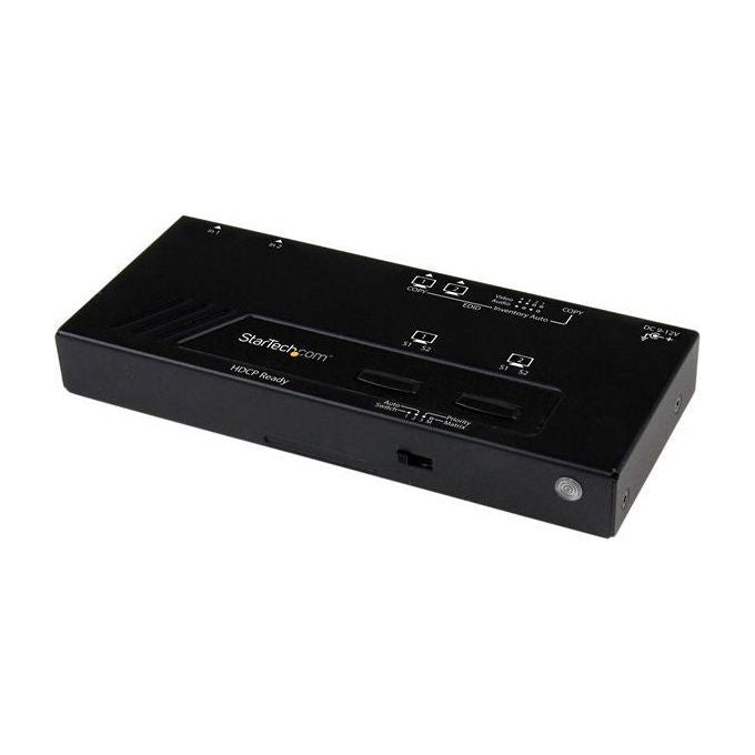 StarTech Switch matrice HDMI 2x2 con commutazione automatica e prioritaria 1080p