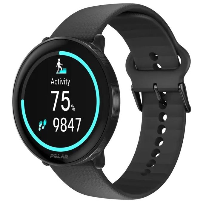 Polar 900106234 IGNITE 3 Orologio sportivo intelligente Display AMOLED 1.28'' Risoluzione 416 x 416 Pixel GPS Dual Band Bluetooth 5.1 colore Nero