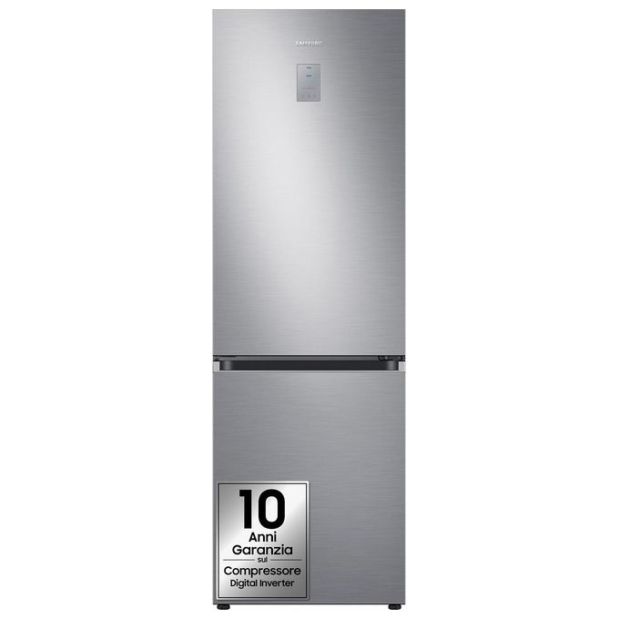 Samsung RB34C775CS9 EcoFlex AI Frigorifero Combinato 344 L 185 cm Classe C 35 dB No Frost Wi-Fi SpaceMax colore Inox