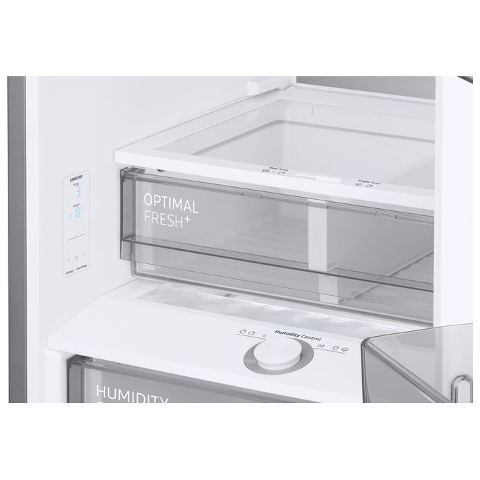 Samsung RB38C7B6AB1 BESPOKE AI Frigorifero Combinato 387 L 203 cm Classe A 35 dB No Frost Twin Cooling Plus Wi-Fi colore Nero