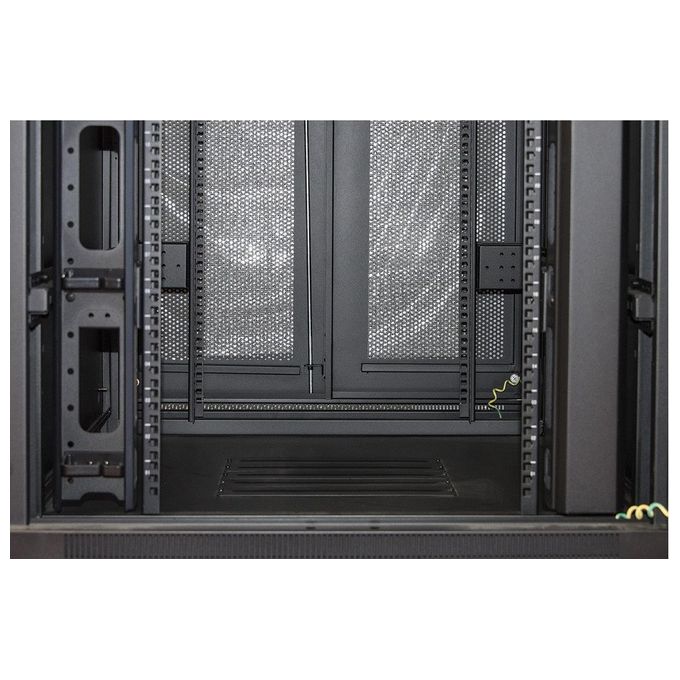 Link Armadio Rack 19'' 42U 2055x800x1000mm Porta Traforata Nero