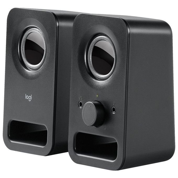 Logitech Z150 Altoparlanti PC 2.0 Canali 3W Cablati Nero Connettore 3.5mm