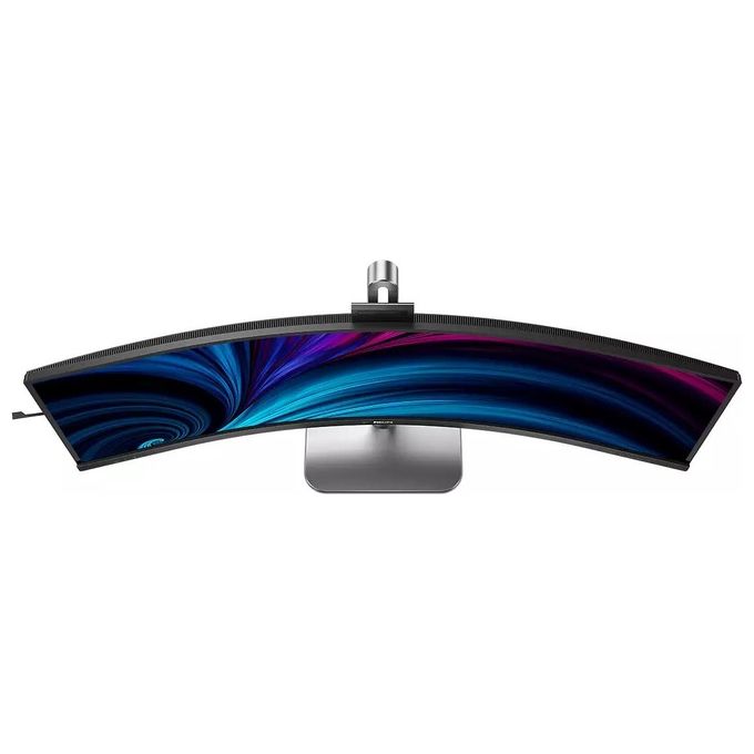 Philips 49B2U6903CH-00 Monitor PC Curvo 48.8'' Dual QHD 5120x1440 100Hz Webcam Integrata USB-C Docking Grigio