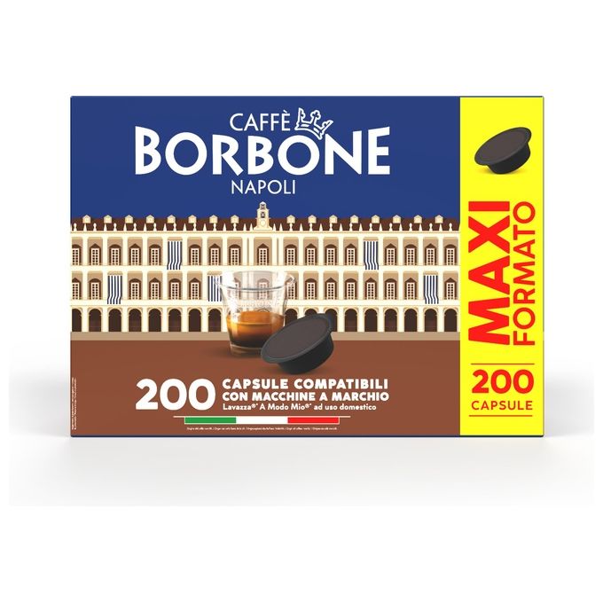 Caffe Borbone Cialde Miscela Nobile 200 Pezzi Compatibile Modo Mio