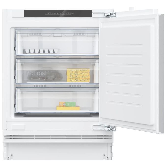Neff GU7213DE0 N70 Congelatore Verticale da Incasso 85 L 82 cm Classe E 35 dB No Frost Wi-Fi colore Bianco