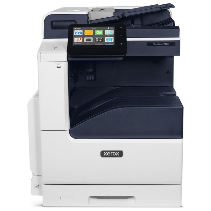 Xerox C7130V_DN VersaLink C7130 Stampante Multifunzione Laser A3 30 ppm DADF 620 fogli colore Blu Bianco