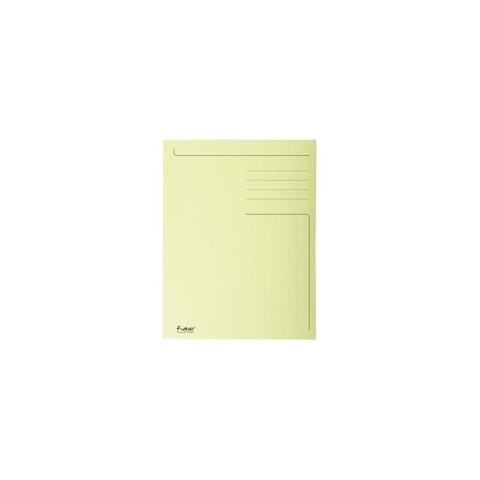 Exacompta Confezione da 50 Foldyne 300 Giallo
