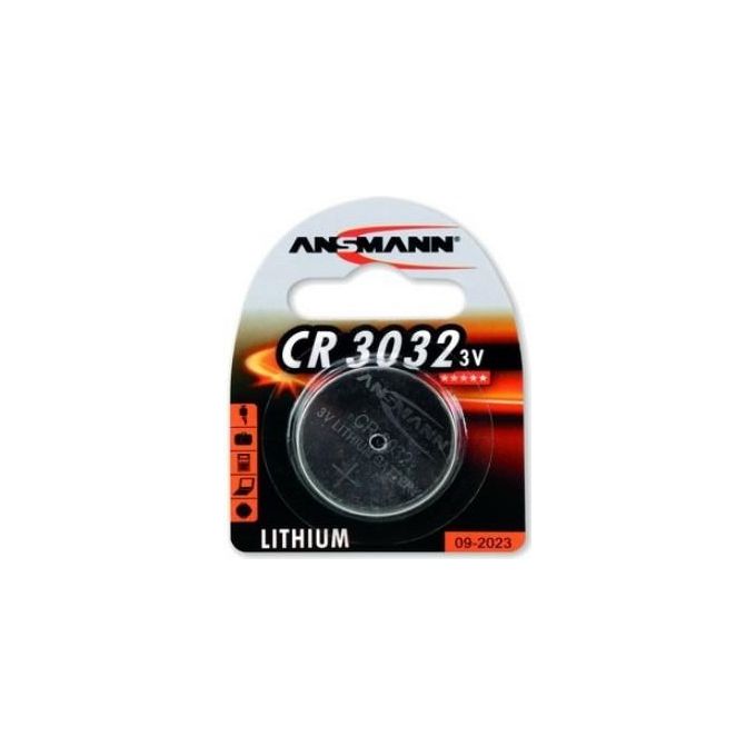 Ansmann 1516-0013 Pila a bottone CR3032 Litio 3V 550 mAh 1 pz colore Argento