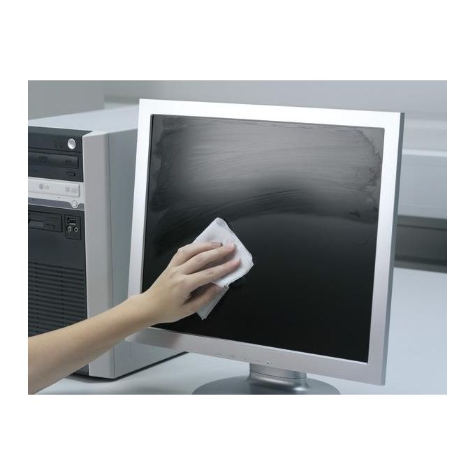Durable Confezione 10 Salviette Screenclean Duo