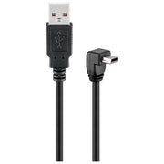 Wentronic 10449 Cavo Usb Mini Usb 90 Gradi Maschio 1,80mt