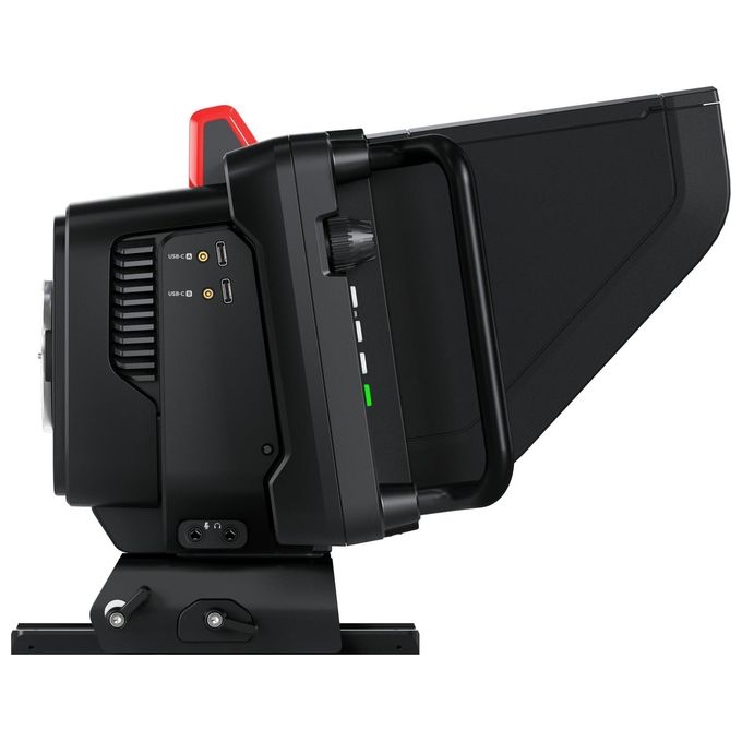 Blackmagic Design CINSTUDMFT-G24PDDG2 Studio Camera 4K Plus G2 Videocamera da Spalla 4K Ultra HD 3840 x 2160 Pixel 60 fps Touchscreen da 7 Pollici colore Nero