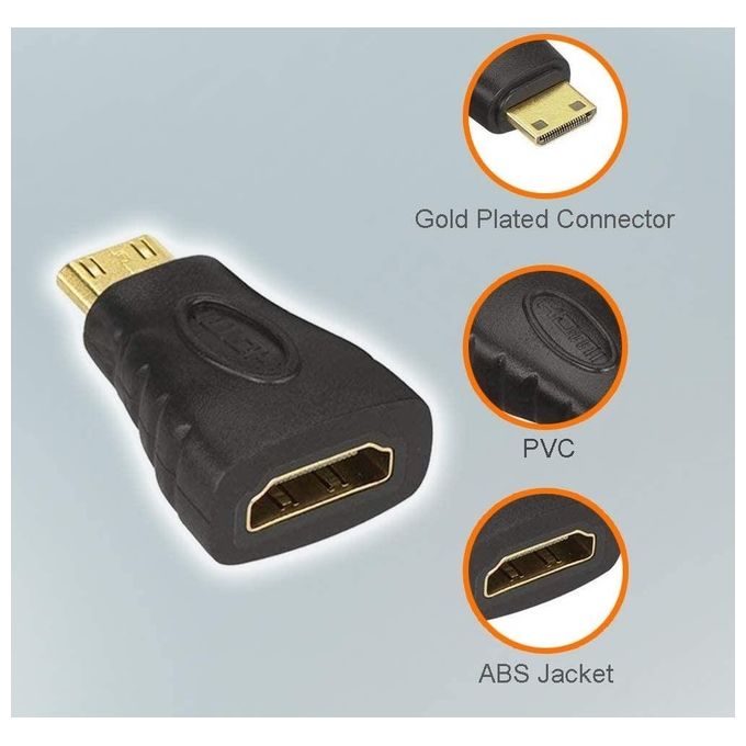 Techly Adatattore da Hdmi a Mini Hdmi Tipo C F-M