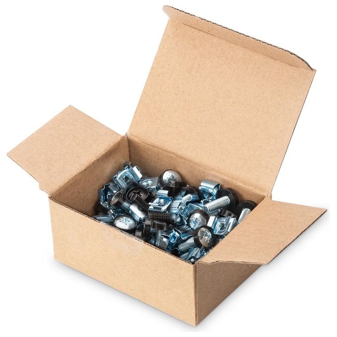 Assmann - Network Installation Screw set 50 pcs 50xm6 Screws nuts Washers