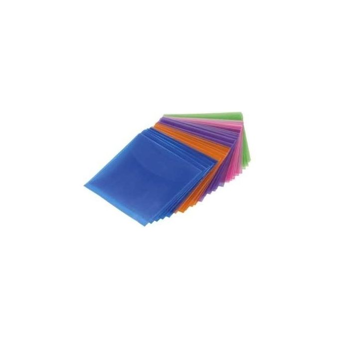 Hama 00051067 Custodie Porta CD DVD Blu Ray 50 Pezzi in Polipropilene Antistatico colore Multicolore