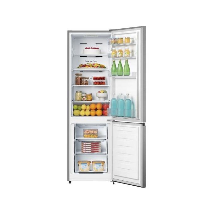 Hisense FCN255ACE Frigorifero Combinato 255 L 179,7 cm Classe E 38 dB Total No Frost Multi Airflow colore Inox