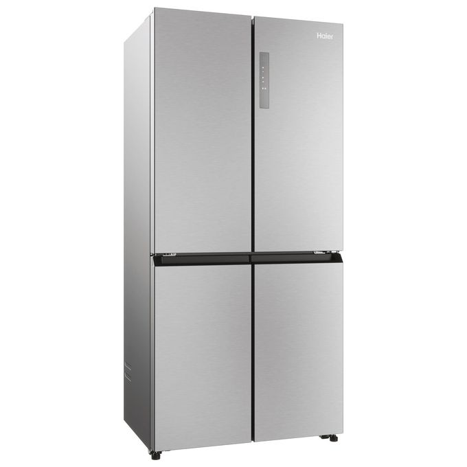 Haier HCR3818ENMM Cube 83 Serie 3 Frigorifero Multidoor 467 L 181 cm Classe E 35 dB Total No Frost 4 Porte colore Platino Inox