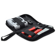 Digitus set attrezzi assemblaggio reti e tester