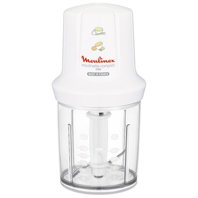 Moulinex DJ300110 Moulinette Compact Tritatutto 270W Bianco