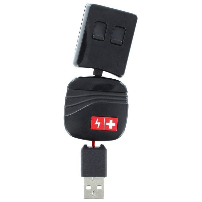Swiss charger Cavo Ipod e Iphone Retrattile Cable 3-in-1 Micro Usb Mini Usb e 30pin