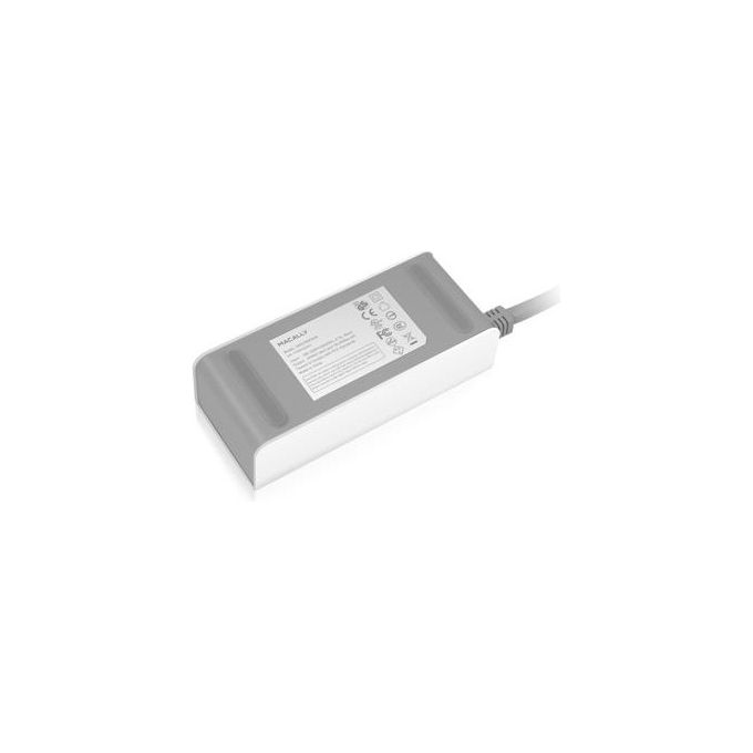 Macally Caricabatterie da muro multiplo con 4 porte USB per Smartphone e Tablet con 2 porte da 2,4Ah e 2 porte da 1Ah
