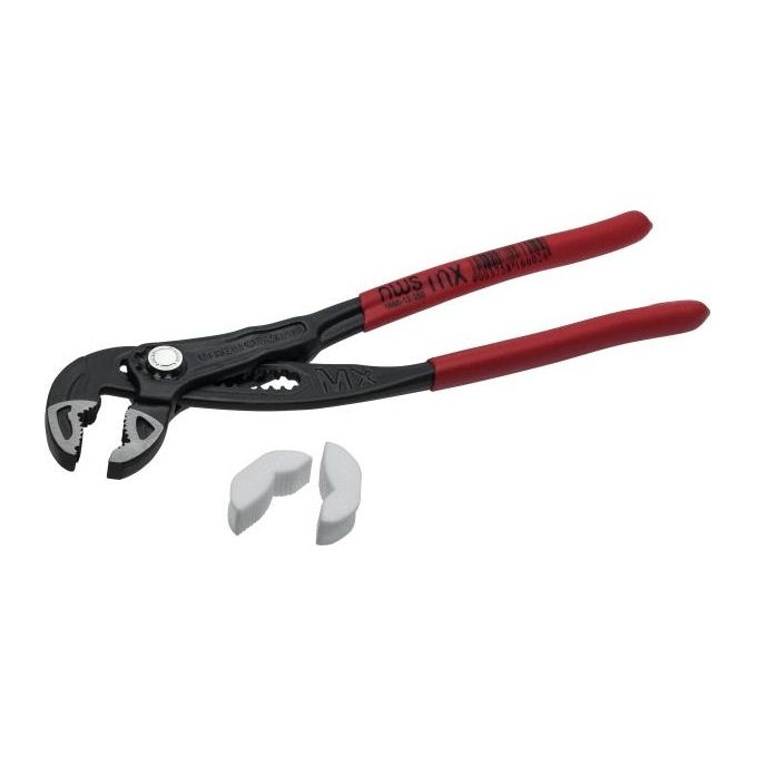 NWS AGH-1660-12-180 Maxi MX Tenaglia regolabile 180 mm con impugnatura ergonomica e regolazione rapida a pulsante colore Nero