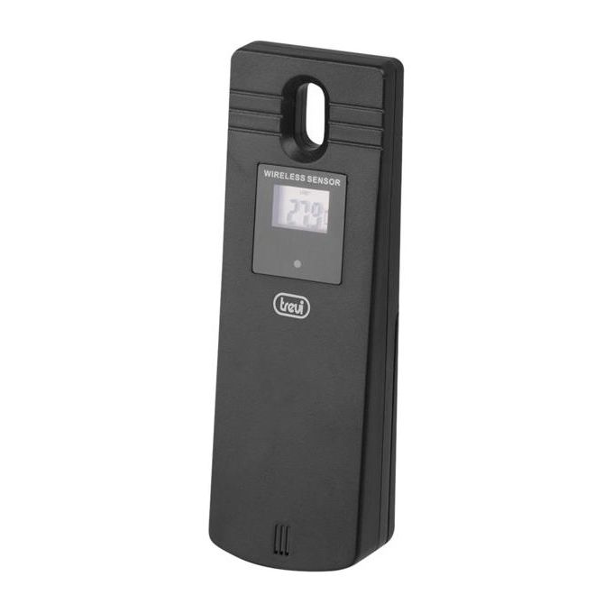 Trevi stazione meteo me 3108 rc nero radiocontrollata con sensore esterno senza fili