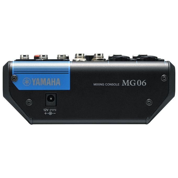 Yamaha Mixer Analogico 6 Canali Black