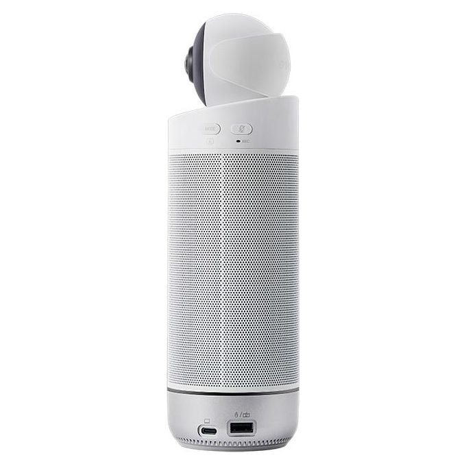 KanDao MEETING S Meeting S Sistema di Videoconferenza di Gruppo per 5 Persone 180° Full HD 1080p con 8 Microfoni e Altoparlante Hi-Fi Telecomando Ethernet LAN Wi-Fi colore Bianco