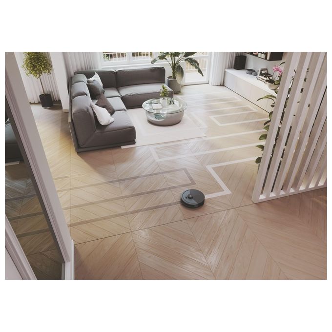 Hoover HG430H 011 Robot aspirapolvere Navigazione laser Capacita' 0,26 L autonomia 120 min Wi-Fi colore Nero Blu