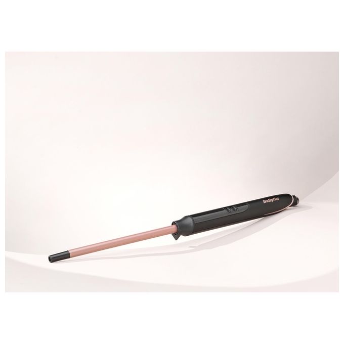 Babyliss C449e Rose Quartz Tight Curls Wand Modellatore per Capelli
