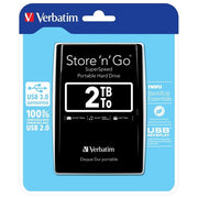Verbatim hard disk usb3.0 2Tb 2.5'' slim