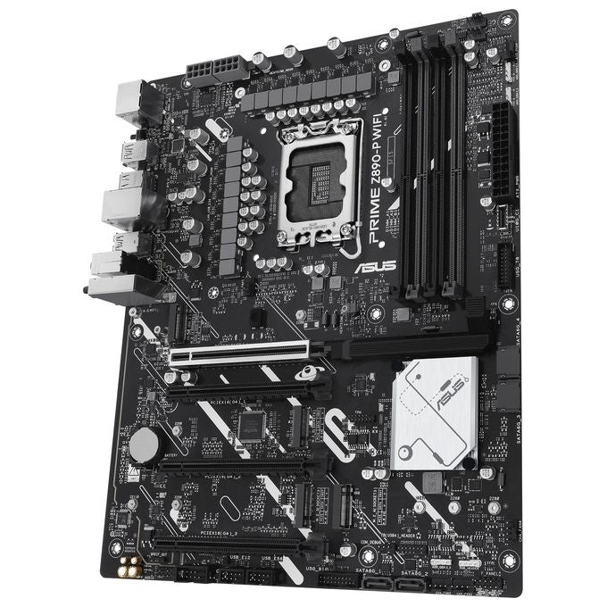 ASUS 90MB1I70-M0EAY0 PRIME Z890-P WIFI Scheda madre ATX Socket LGA 1851 DDR5 PCIe 5.0 Wi-Fi 7 USB-C Thunderbolt 4 colore Nero