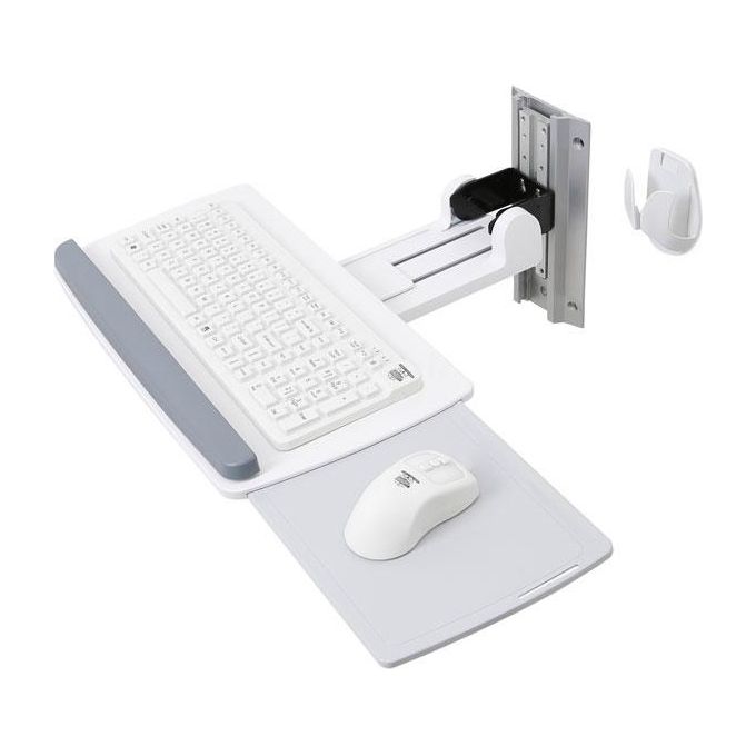 Ergotron Neo-Flex Keyboard Wall Mount KIT_ di Montaggio per Tastiera-Mouse Bianco