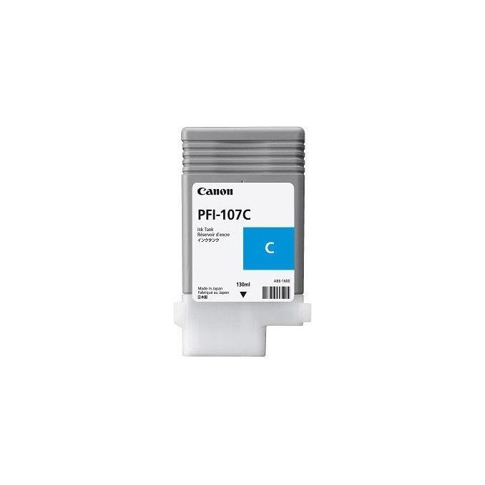 Canon cartuccia cyan pfi-107 c singolo (130ml) x ipf 680 685 780 785