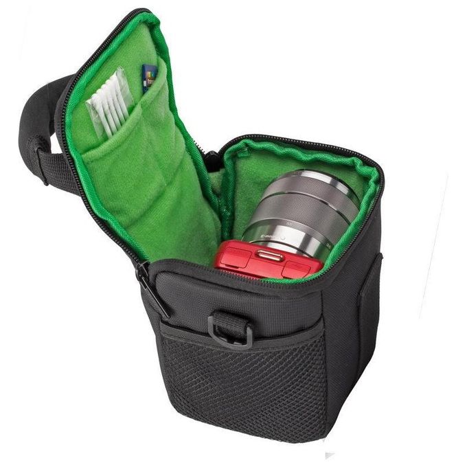 Rivacase 7412 Borsa in Poliestere per Fotocamere Digitali Nero